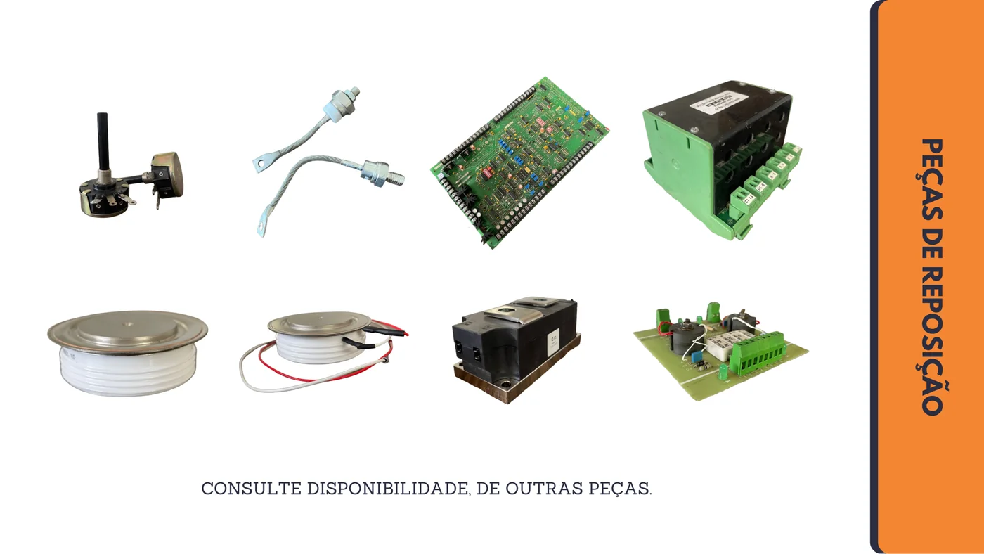 Peças de reposição industriais