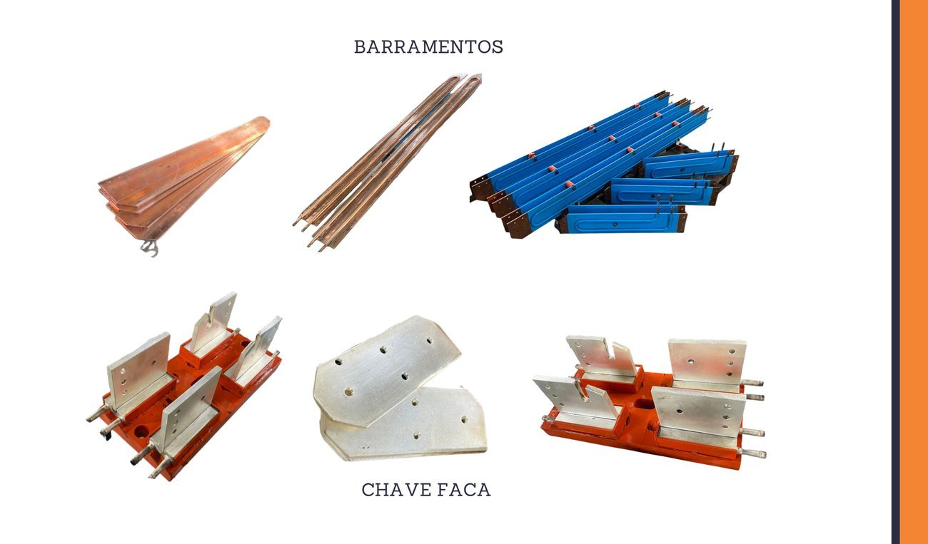 Barramentos e chaves faca